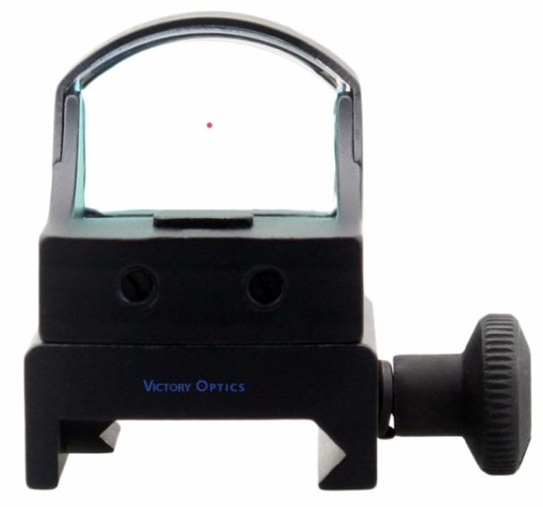 Mini Leuchtpunktvisier / Red-Dot mit 4 Beleuchtungsstufen von Victory Optics